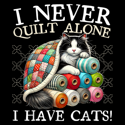 Never Quilt Alone - Kitty SQ14