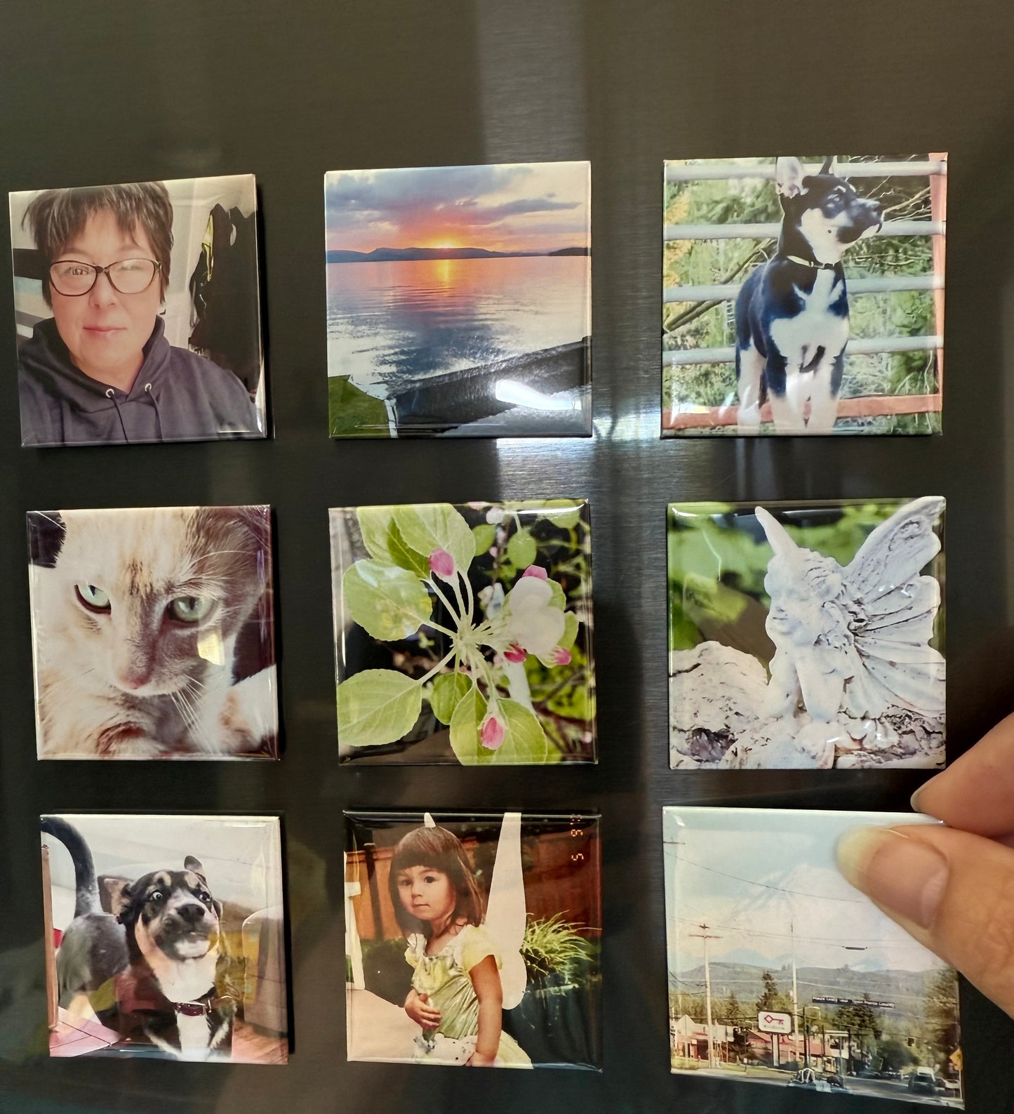 Handcrafted Photo Magnets