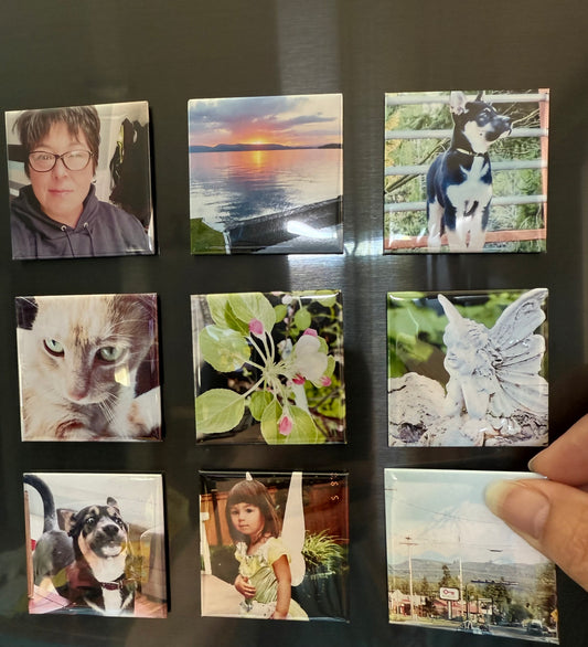 Handcrafted Photo Magnets