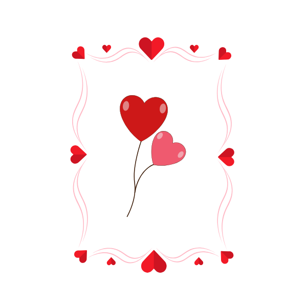Love -  Floating Hearts LV11