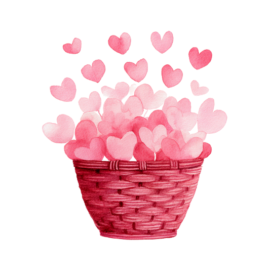 Love -  Basket of Hearts LV13